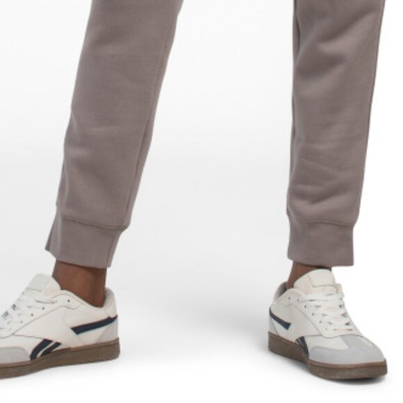 NEW REEBOK Vital Fleece Lined Pants Driftwood for men 261mn - Picture 3 of 5